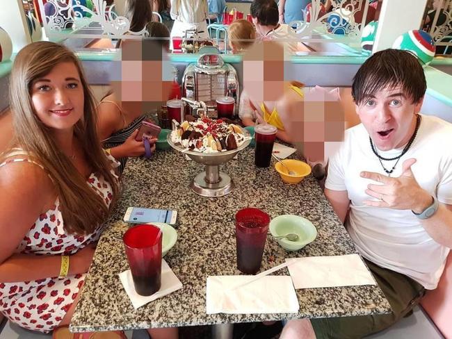 YouTube star Chris Ingham and his wife Sarah. Picture: YouTube