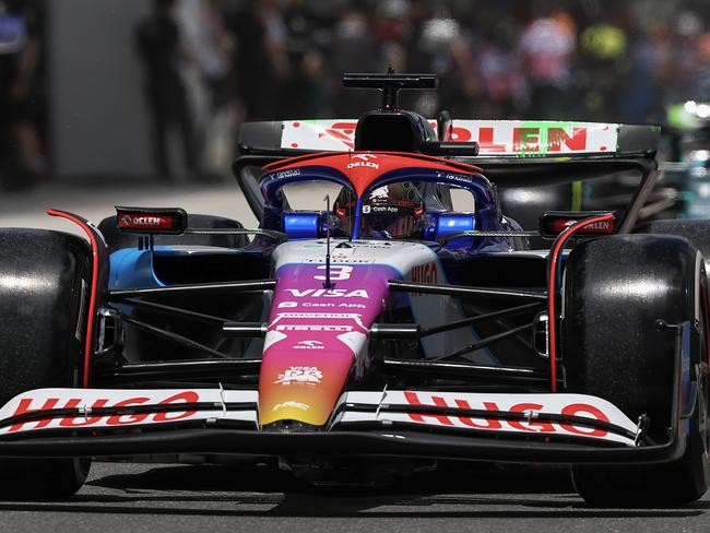 Ricciardo during practice ahead of the F1 Miami Grand Prix. Picture: Qian Jun/MB Media/Getty Images