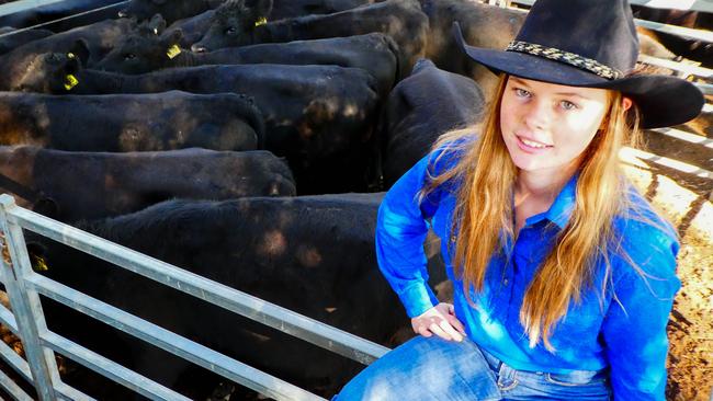 Erin McCormack is a beef and dairy farmer at Porepunkah. Picture: Supplied