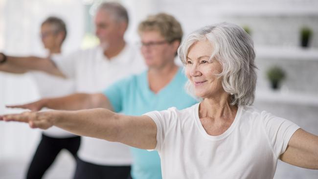 Try daily stretching and balance exercises to prevent the mild cognitive decline often associated with ageing.