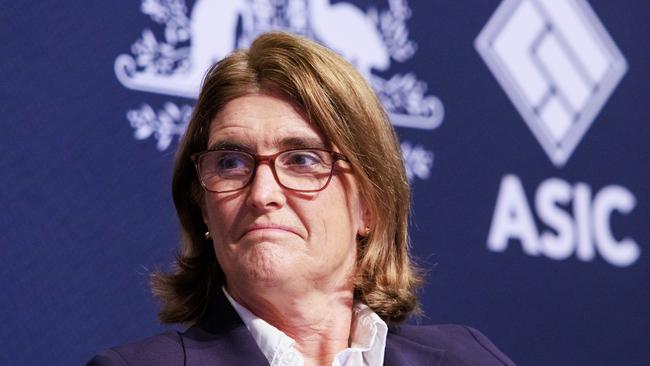 RBA governor Michele Bullock during a panel on the State of Economy during the ASIC annual forum in Melbourne last week. Picture: Aaron Francis/The Australian