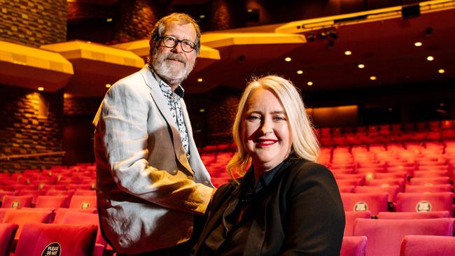 Adelaide Festival directors Neil Armfield and Rachel Healy. Picture: Morgan Sette