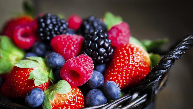 Fresh berries.