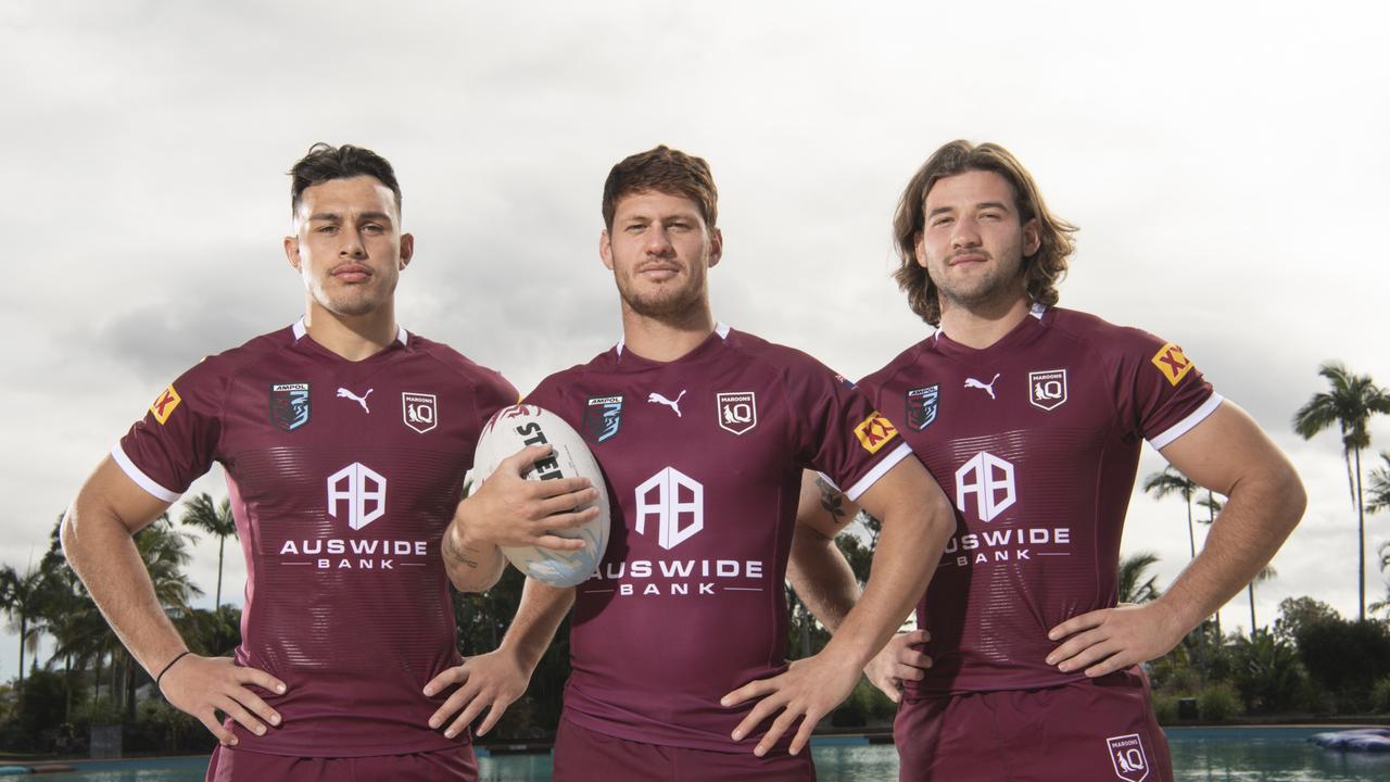 Today show host Karl Stefanovic has made a joke at the expense of young Queensland fans ahead of the State of Origin decider. Picture: Scott Davis