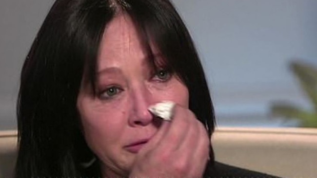 Shannen Doherty has revealed her cancer has returned. Picture: ABC News