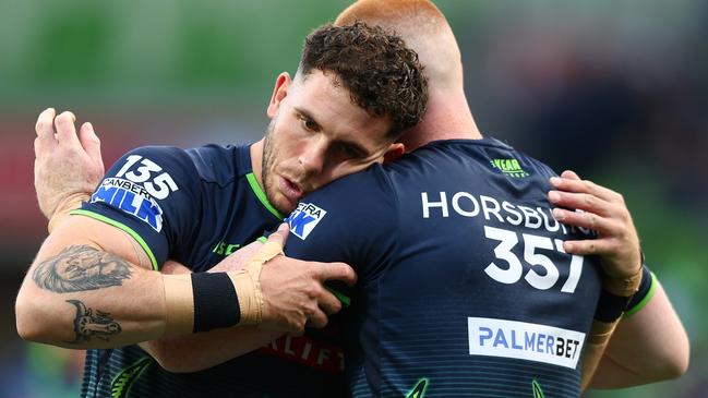 Adam Elliott is likely to miss the Raiders’ clash against the Eels next weekend. Picture: Graham Denholm/Getty Images