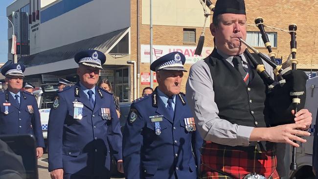 Chief Superintendent Peter Gillam was farewelled at Liverpool police station last week.