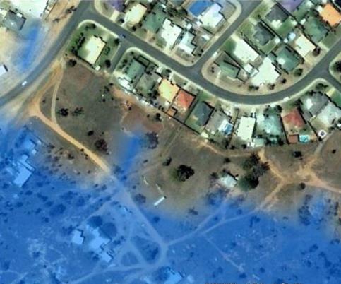 An image of the Townsville floods.