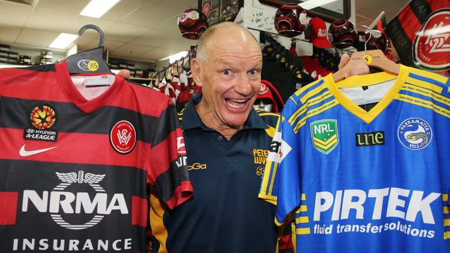 Peter Wynn built a successful sports store business after his playing career. Picture: