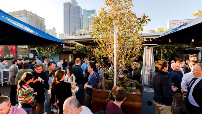 The excitement of a full house on the roof at The Imperial. Picture: The Imperial via Instagram