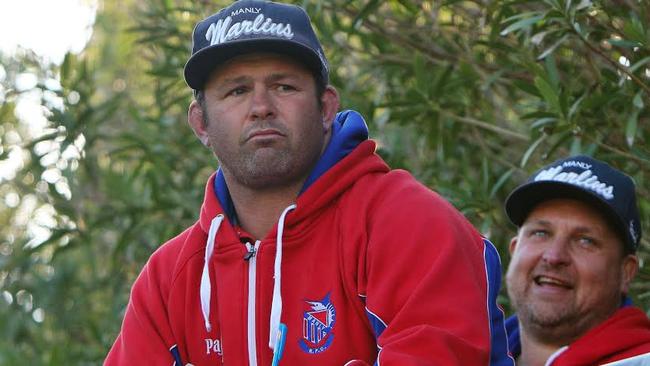 Manly Marlins coach Damien “Turtle” Cummins.