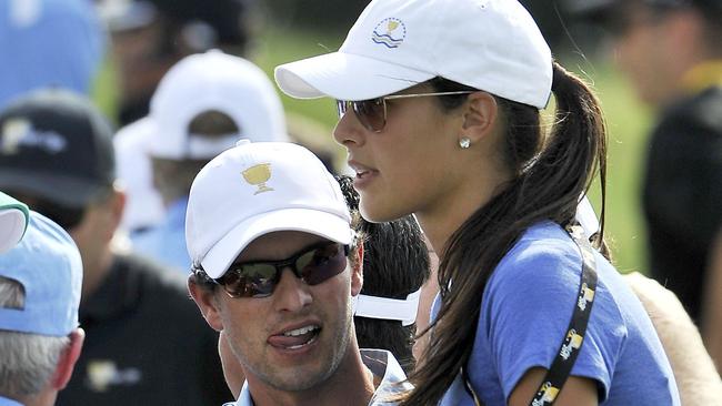 Adam Scott and Ana Ivanovic were also a glamour couple on the world sport scene.