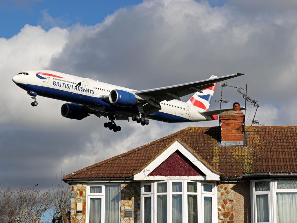 A British Airways aeroplane takes off from London’s Heathrow Airport. International travel could soon be on the cards. Picture: AFP