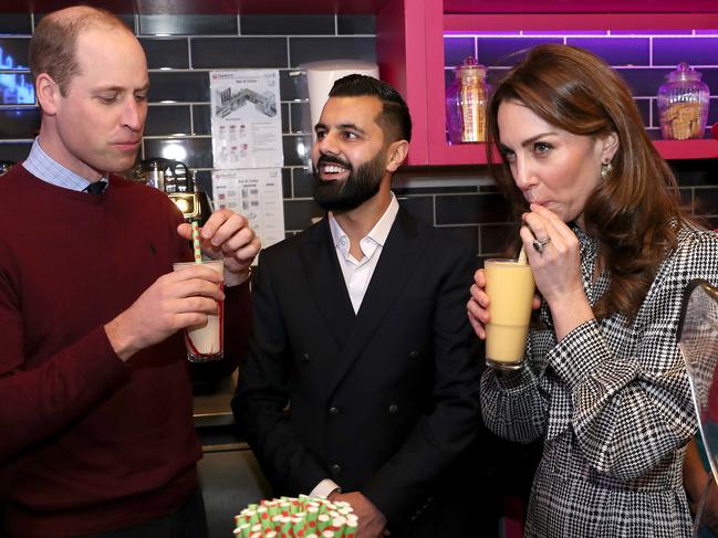 Prince William and Kate are back to work amid the “Megxit” drama, which has rocked the royal family. Picture: Getty Images