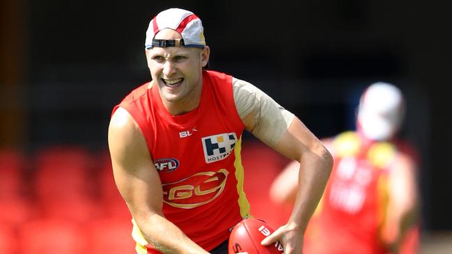 Gold Coast Suns training session held at Metricon Stadium. Gary Ablett. Picture by Scott Fletcher