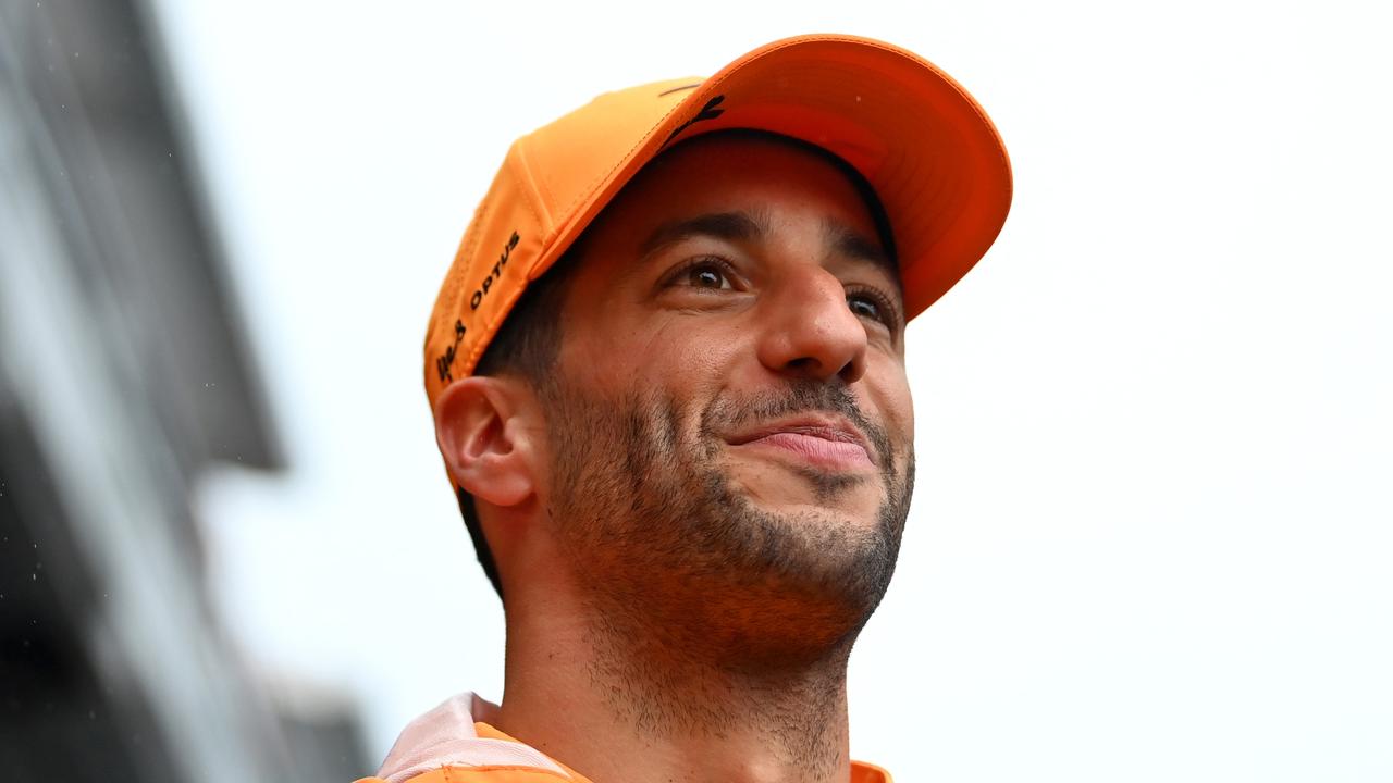 SPA, BELGIUM - AUGUST 26: Daniel Ricciardo of Australia and McLaren looks on in the Paddock after practice ahead of the F1 Grand Prix of Belgium at Circuit de Spa-Francorchamps on August 26, 2022 in Spa, Belgium. (Photo by Dan Mullan/Getty Images)