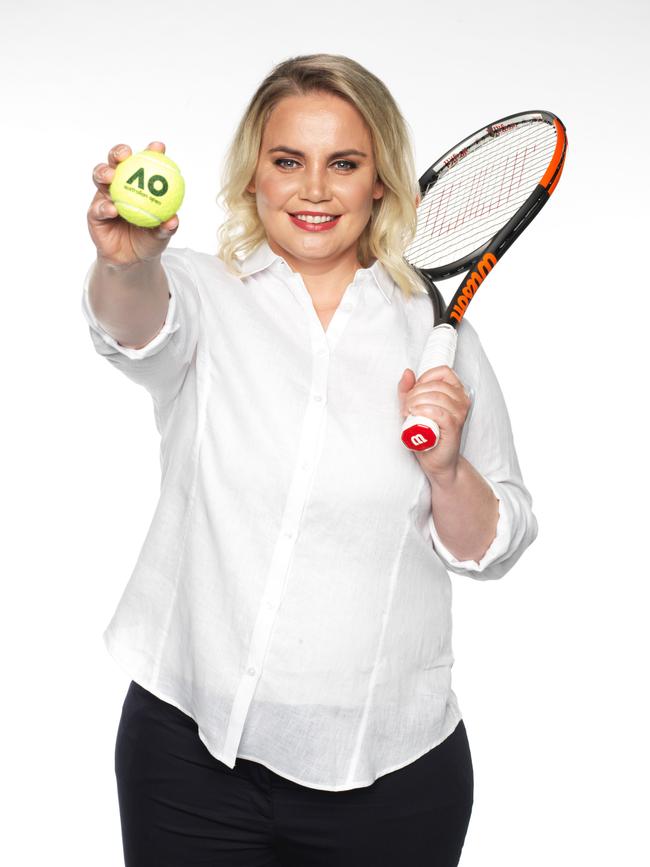 Former tennis champion Jelena Dokic.