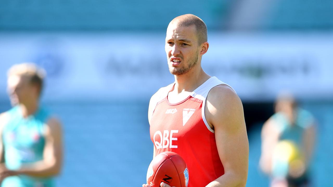 Sam Reid seems unlikely to play against GWS. Photo: Joel Carrett/AAP Image.