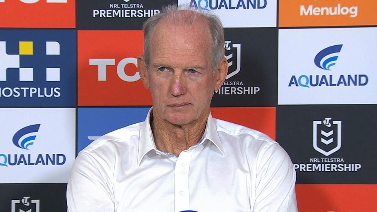 Wayne Bennett wasn't in the mood