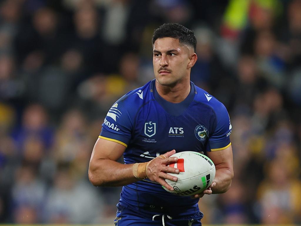 Parramatta’s greatest five-eighth, Brett Kenny, says Dylan Brown is worth $400k less than his asking price of $1.2m a season. Picture: Getty Images