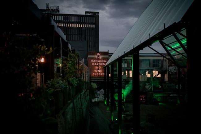 In the Hanging Garden. Picture: Rosie Hastie/DARKLAB MEDIA