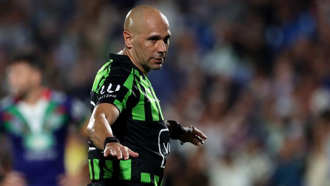 Ashley Klein has reffed the last three Origin series (Photo by Andy Jackson/Getty Images)