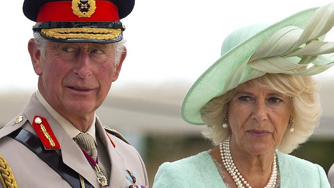 LONDON, ENGLAND - AUGUST 15: (L-R) Prince Charles, Prince of Wales and Camilla, Duchess of Cornwall attends the Drumhead Service during the 70th Anniversary commemorations of VJ Day (Victory over Japan) on Horse Guards Parade August 15, 2015 in London, England. on August The event marks the 70th anniversary of the surrender of Japanese Forces, bringing about the end of World War II. Queen Elizabeth II and Prince Philip, Duke of Edinburgh will join British Prime Minister David Cameron and former prisoners of war during services throughout the day as tributes are made to the the estimated 71,244 British and Commonwealth casualties of the Far East conflict. Japan formally surrendered on September 2, 1945 at a ceremony in Tokyo Bay on USS Missouri. (Photo by Ben A. Pruchnie/Getty Images)