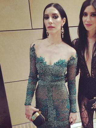 The Veronicas are wearing J’Aton Couture.