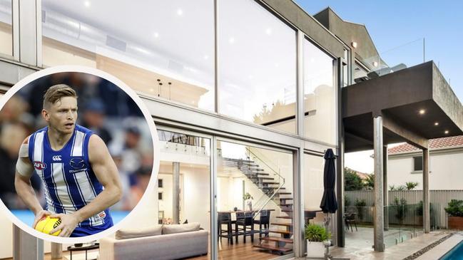 North Melbourne captain Jack Ziebell gave his 99 Dale St, Maribyrnong, bachelor pad the boot.