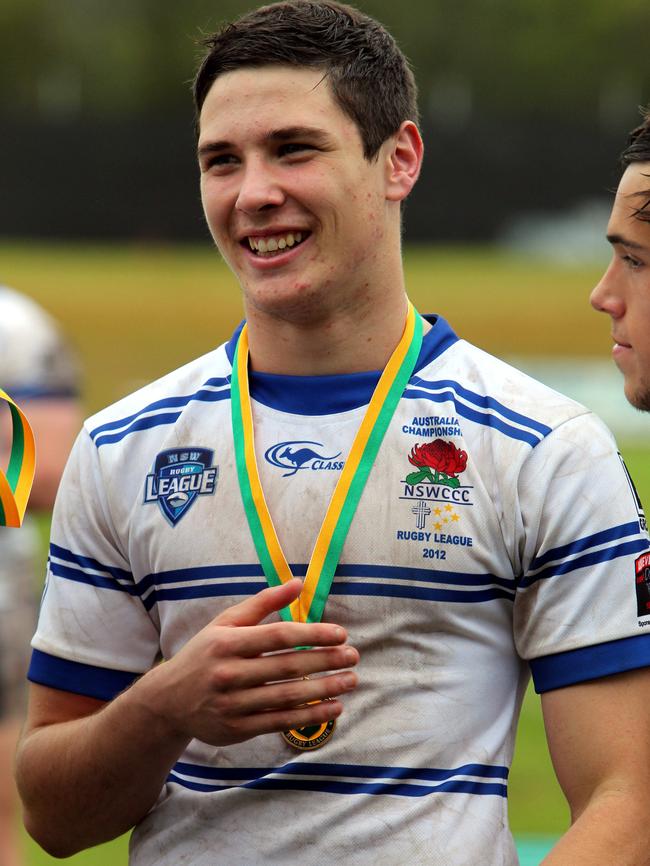 Moses back in 2012 at the Australian Schools under 18s championships.