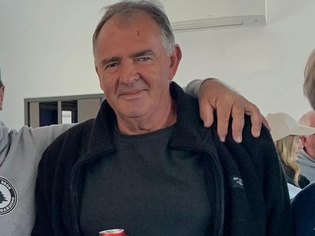 Mal Rowley at Pearcedale footy club. Picture: Facebook