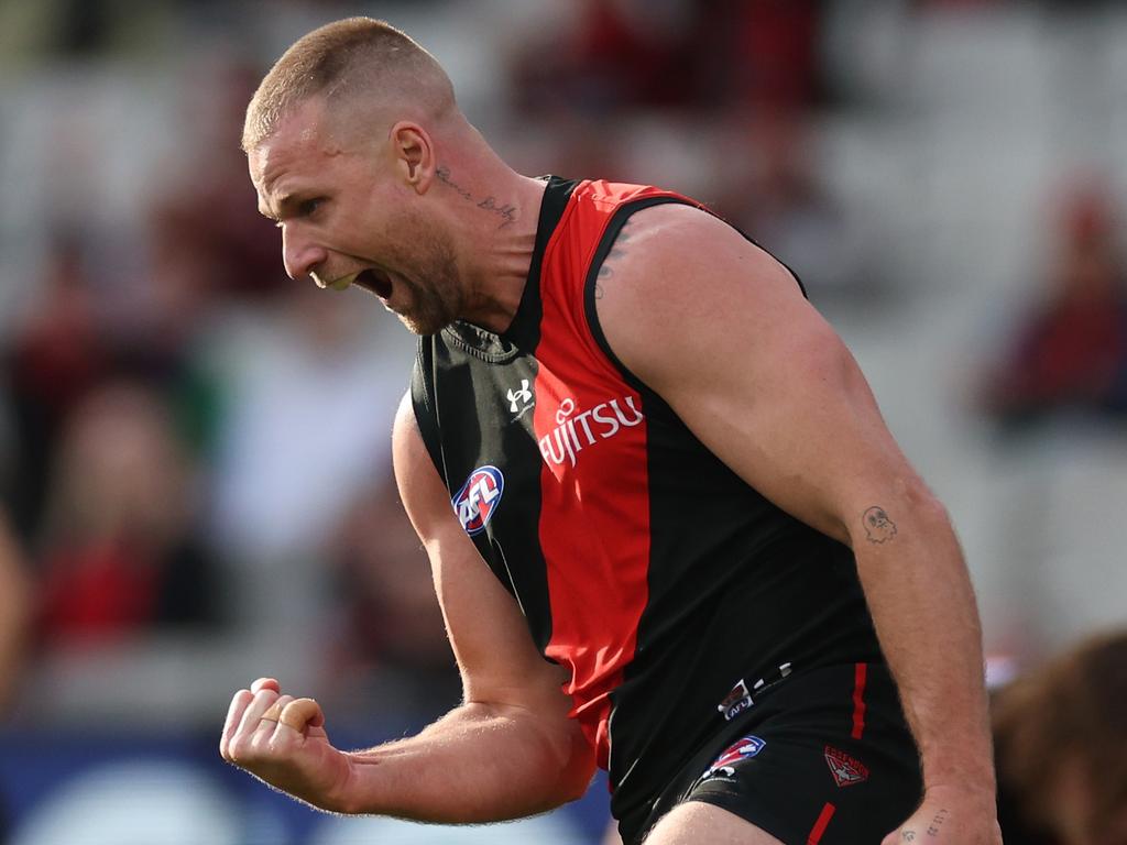 Stringer is coming off one of the best seasons of his career for Essendon. Picture: Daniel Pockett/Getty Images