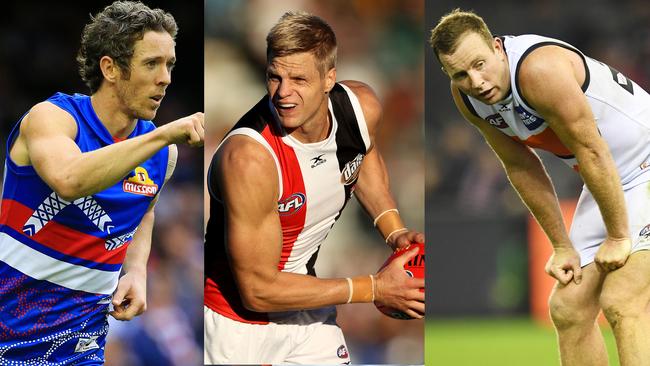 Bob Murphy, Nick Riewoldt, Steve Johnson are all nearing the end of their careers.