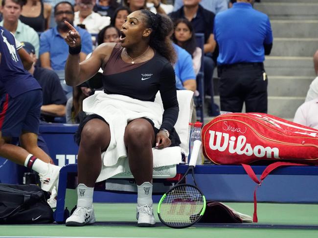 Serena Williams unleashed at the match officials during the US Open Final.