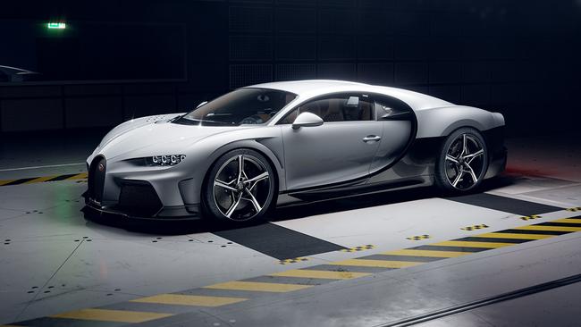 The Bugatti Chiron Super Sport will set back Aussie buyers about $7.25m.