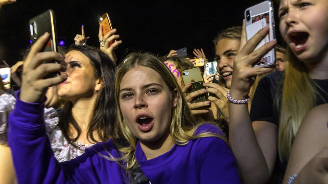 Some 50,000 people flocked to a concert in Denmark’s capital when Covid restrictions ended. Picture: Getty Images