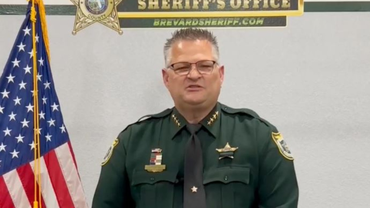 Brevard County Sheriff Wayne Ivey vowed to crack down on unruly behaviour. Picture: Brevard County Sheriff's Office