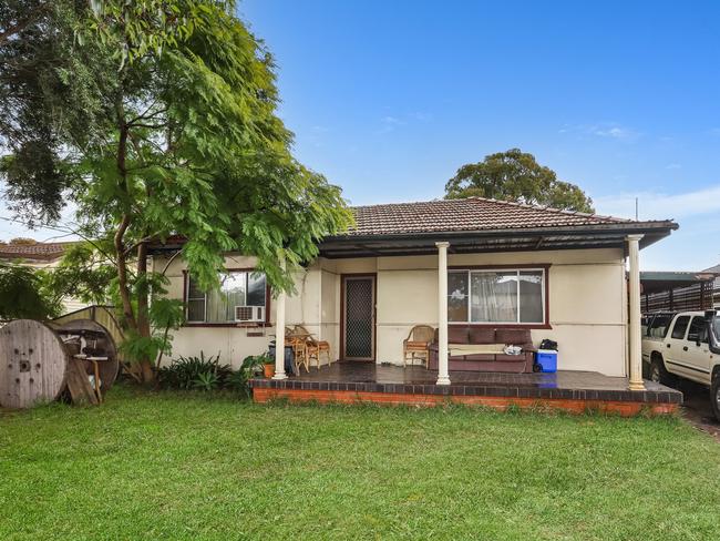 This house in St Marys, a suburb with high levels of mortgage stress, sold for $2.4m.