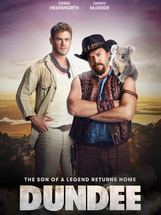 Crocodile Dundee will be played by Danny McBride. Picture: Supplied