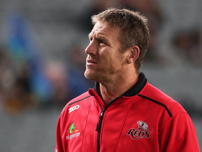 Queensland Reds coach Brad Thorn has some work to do during the off-season. Picture: AAP