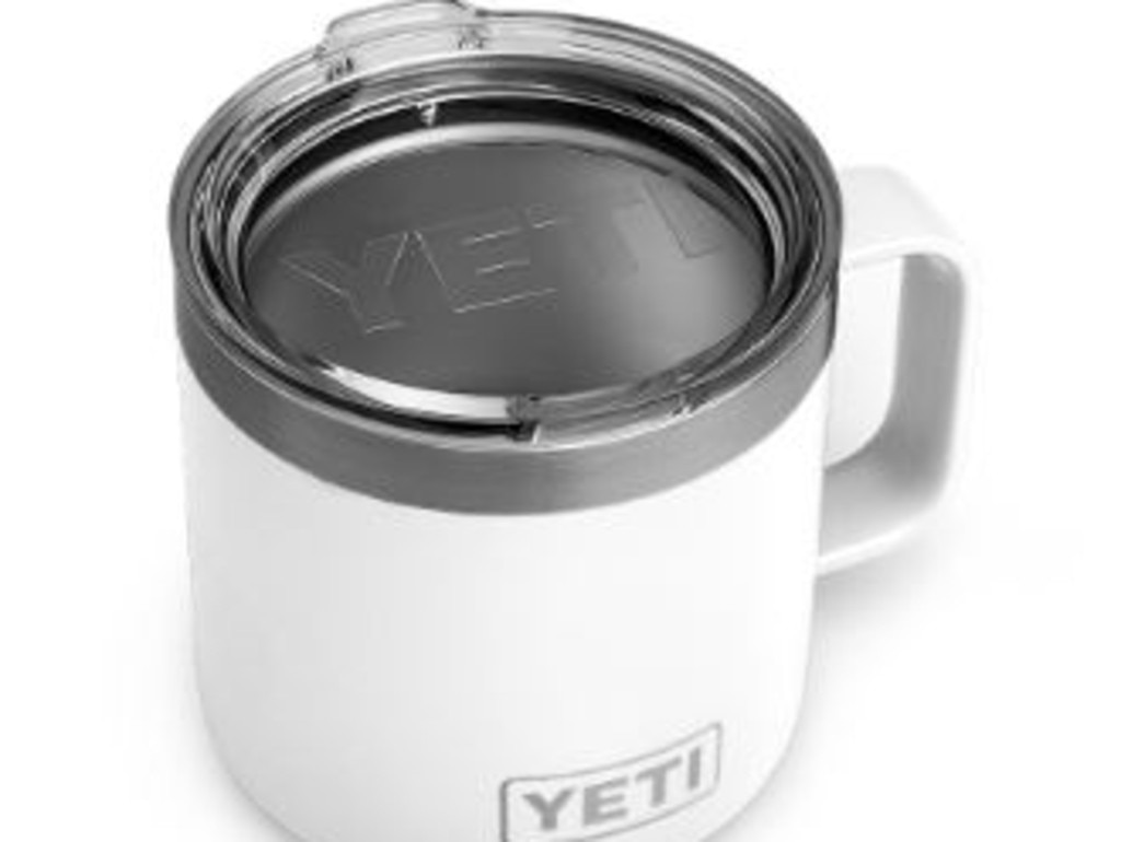 The warning applies to any cup lid that has a rubber seal, not just Yeti cups. Picture: Yeti