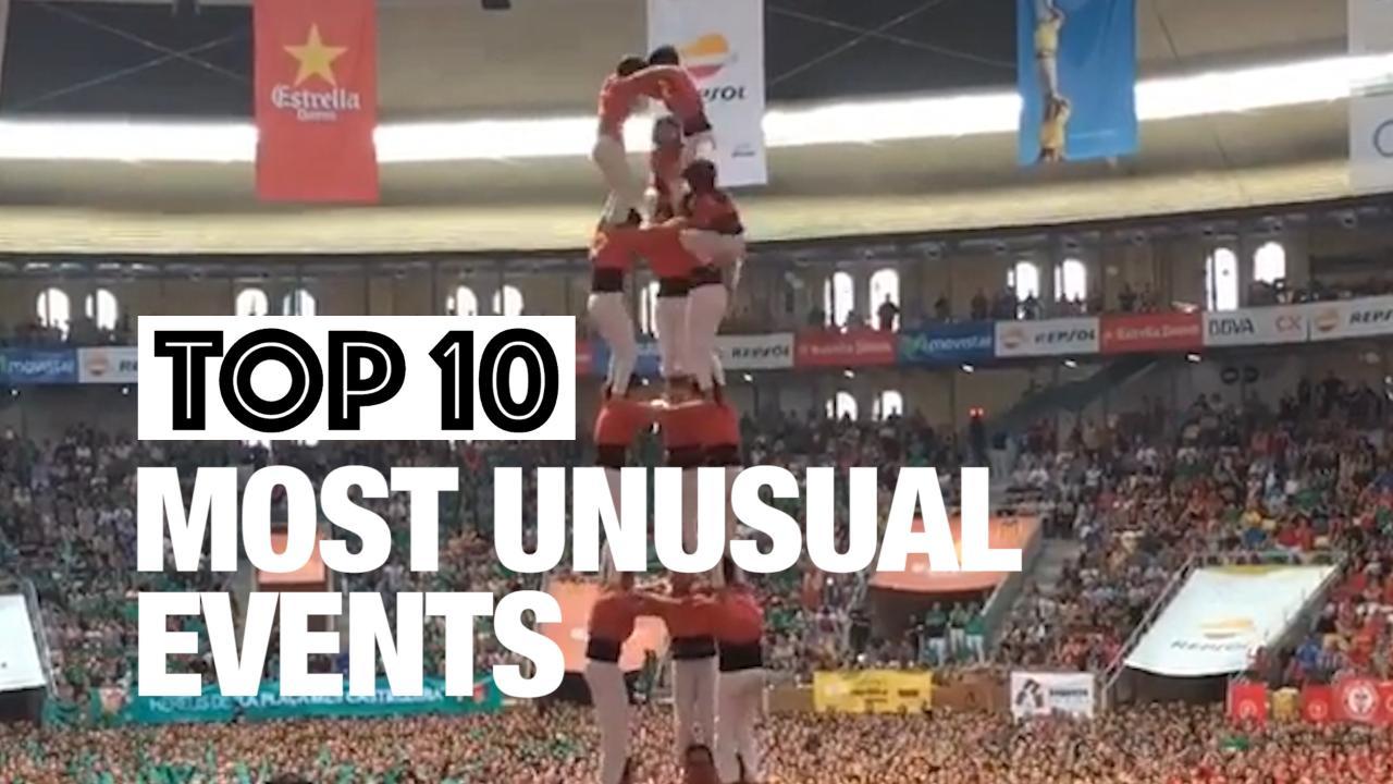 Top 10 Most Unusual Events Around the World. Credit - Various via Storyful