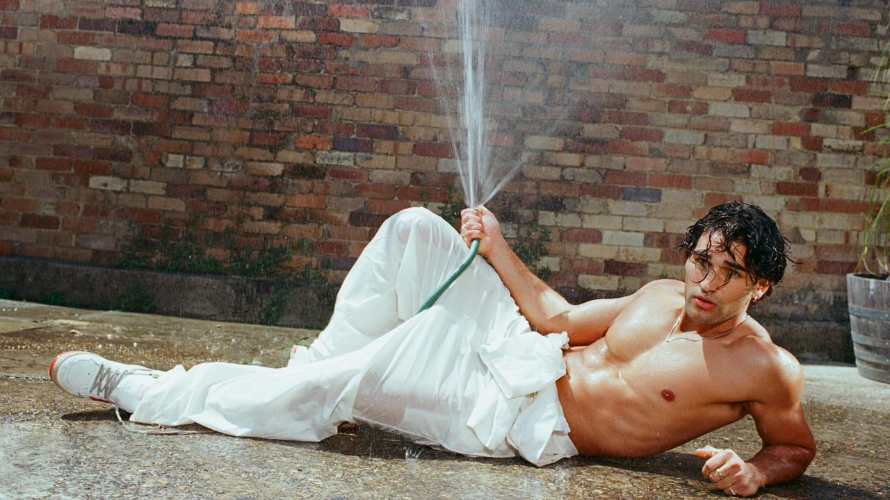 Josh Heuston appears in a sexy shoot for Cosmopolitan Australia’s relaunched centrefold issue. Picture: Supplied