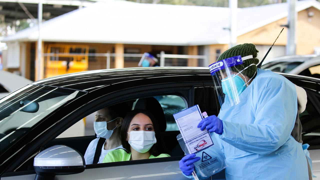 People are turning out to get tested. Picture: NCA NewsWire / Gaye Gerard