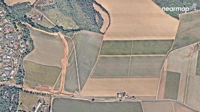 Mt Peter, which falls within the Kennedy electorate, was mainly sugarcane farmland in 2014. Picture: Aerial imagery by Nearmap