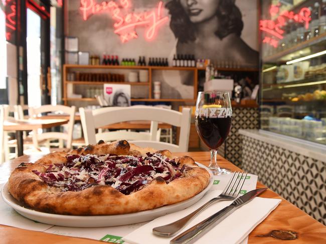 For tasty thin crusts like the kind you'd find in Italy, try A 25 Pizzeria in South Yarra. Picture: Josie Hayden