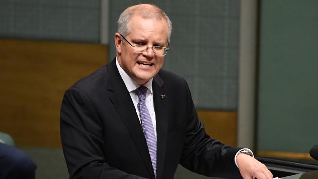 Scott Morrison delivered a great Budget yesterday. But he doesn’t deserve the credit for it. Picture: AAP Image/Mick Tsikas