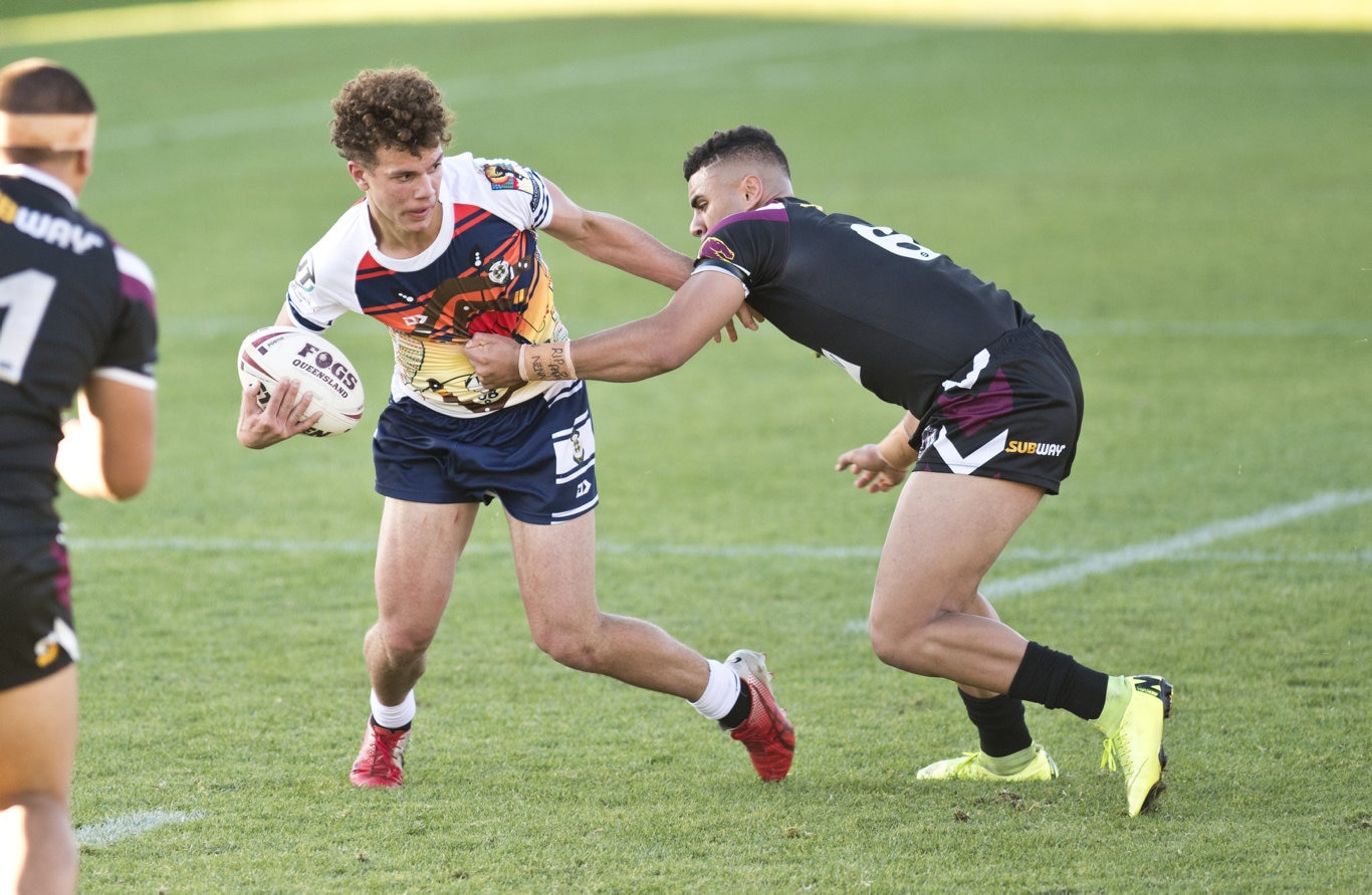 Blake Cesari, St Mary's and Tony Francis, Marsden.
