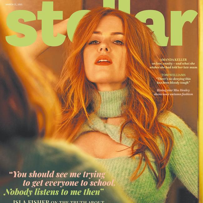 Isla Fisher stars on the cover of this Sunday’s Stellar.