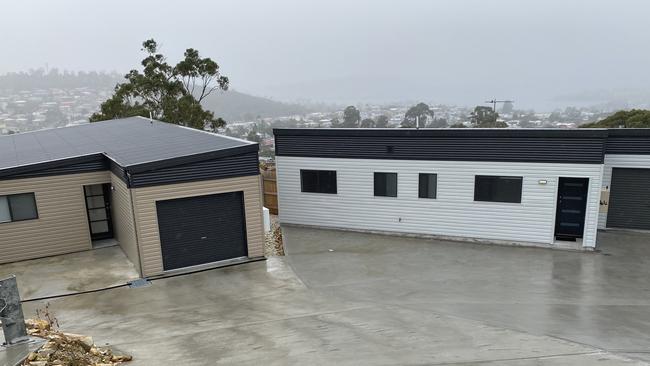 Homes at the McGill Rise subdivision in Claremont.